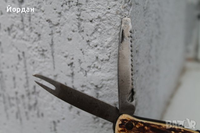 Немски ловен нож, снимка 9 - Антикварни и старинни предмети - 39189848