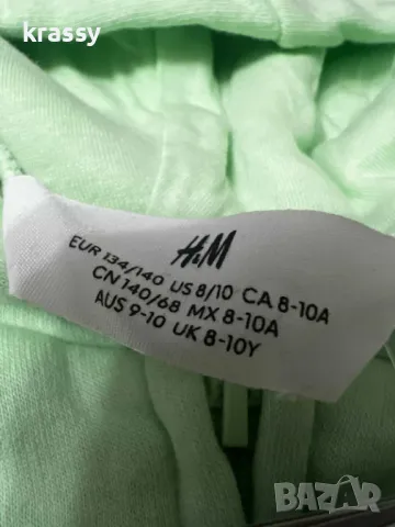 НОВ детски суичър за момиче H&M (размер 134-140 см.), снимка 3 - Детски анцузи и суичери - 48343060