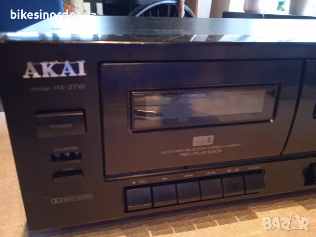 AKAI HX-27W двукасетен дек перфектен, снимка 2 - Декове - 48422838