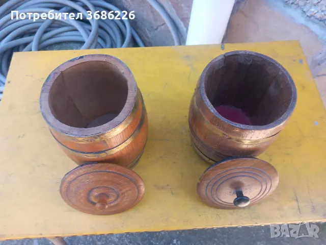 дървени буренца, снимка 3 - Декорация за дома - 49879918