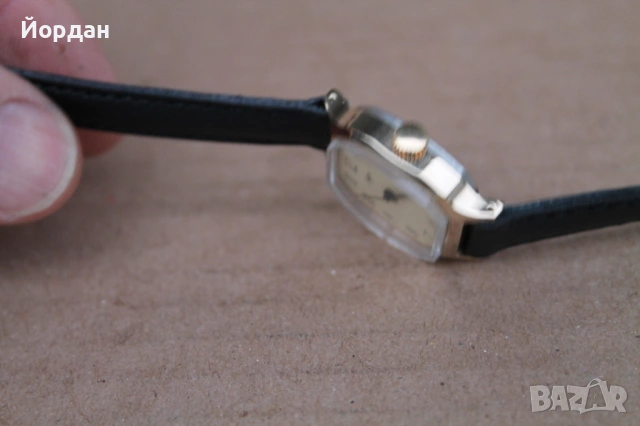 СССР дамски позлатен часовник ''Луч'', снимка 5 - Дамски - 53274854