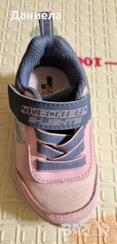 Светещи маратонки Skechers S-Lights, размер 21, снимка 4 - Детски маратонки - 56121200