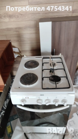 Фурна ZANUSSI с електически и газови котлони