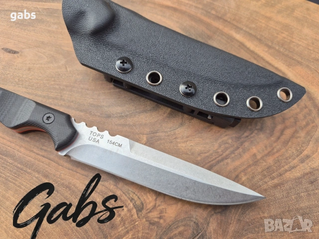 Тактически нож TOPS KNIVES Rapid Strike X-020,фултанг, снимка 5 - Ножове - 53377038