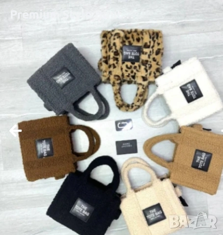 пухени чанти the tote bag , снимка 2 - Чанти - 53836692