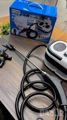 Нова Парочистачка TOBI, Преносима, Мощност 2500 W, 6 скорости, 7 накрайника, Резервоар 1200 ml, снимка 12 - Парочистачки и Водоструйки - 50812659