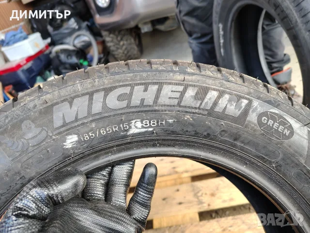 2бр.летни гуми MICHELIN 185 65 15 DOT19 цена за брой, снимка 2 - Гуми и джанти - 55782829