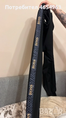 Мъжко долнище на HUGO BOSS, снимка 2 - Спортни дрехи, екипи - 52460101