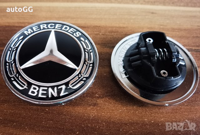 Емблема Мерцедес / Mercedes Benz Тип Тапа 57мм, снимка 3 - Аксесоари и консумативи - 41017887