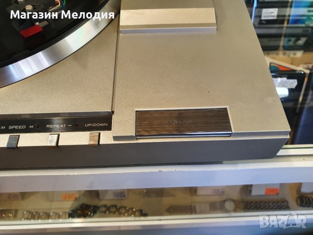 💽📻📀🎶 Грамофон Hitachi HT-65S direct drive В отлично техническо и визуално състояние., снимка 5 - Грамофони - 42173816