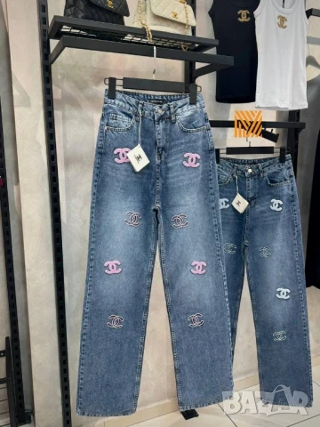 дънки chanel , снимка 5 - Дънки - 50676051