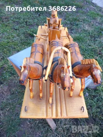 дървени кончета, снимка 6 - Декорация за дома - 49423686