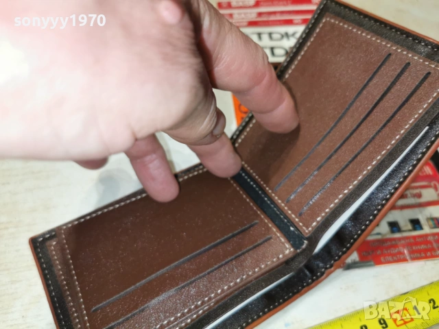 КАФЯВО ПОРТМОНЕ 0603261050, снимка 5 - Портфейли, портмонета - 53731887