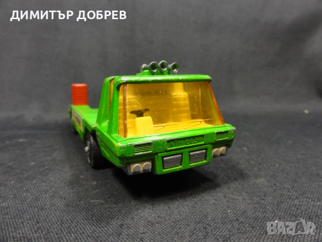 СТАРА РЕТРО МЕТАЛНА КОЛИЧКА MATCHBOX ENGLAND SUPER KINGS TRANSPORTER, снимка 5 - Колекции - 51651875