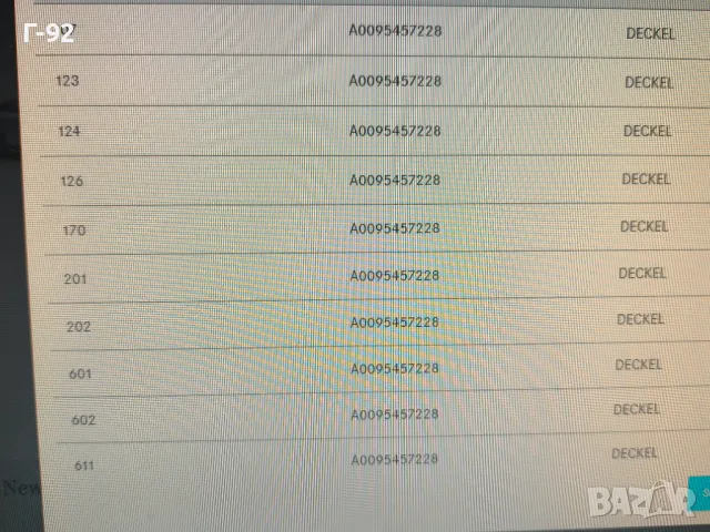 A0095457228**NEU**MERCEDES-BENZ**Капаче за буксата  на контактия пакет**, снимка 6 - Части - 50293280