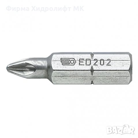 FACOM ED.202 Накрайник/бит кръстат Pozidriv® PZ2, 32мм., снимка 1 - Отвертки - 34597907