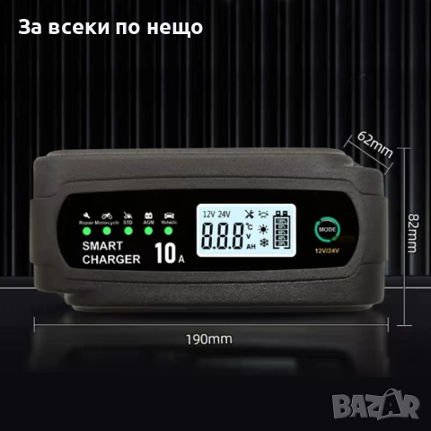 Зарядно за акумулатор, снимка 3 - Аксесоари и консумативи - 51672395