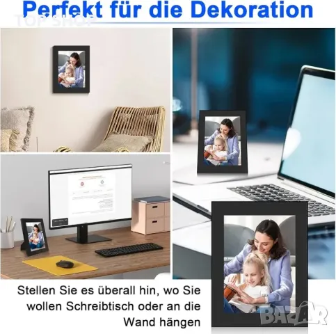 Фото рамка с мини камера, снимка 4 - Камери - 48741822