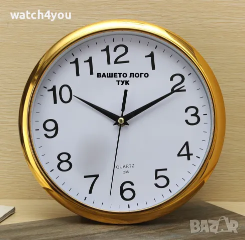 РЕКЛАМЕН СТЕНЕН ЧАСОВНИК. РЕКЛАМНИ СТЕННИ ЧАСОВНИЦИ С ФИРМЕНО ЛОГО. ВАШЕТО ЛОГО НА СТЕНЕН ЧАСОВНИК., снимка 7 - Стенни часовници - 46750728