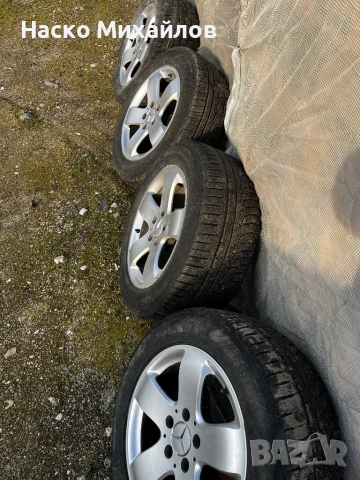 Джанти 16 цола с гуми от  Мерцедес W 211, снимка 2 - Гуми и джанти - 53712528