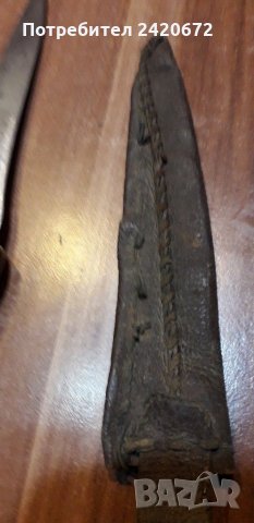 Много  стар  кован нож, снимка 6 - Антикварни и старинни предмети - 35956318