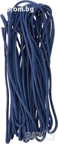 кожарски парафиниран памучен шнур, 2 мм, 6м, 2 модела, Германия, снимка 7 - Други инструменти - 35807793