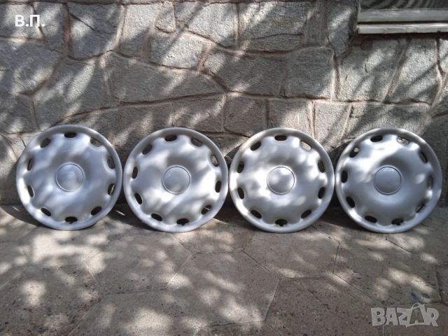 Audi/Ауди Комплект Тасове 15ц. 4бр. Оригинални!, снимка 6 - Аксесоари и консумативи - 52067769