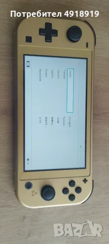 Nintendo Switch Lite Gold, снимка 3 - Nintendo конзоли - 55768472