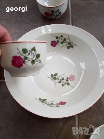 Български порцелан купички. 