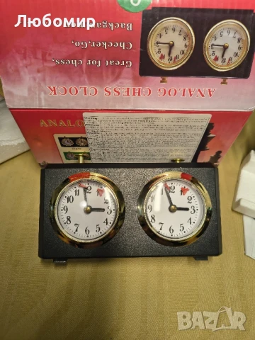 Квадратен - Шахматен часовник - Pro Exclusive 1 - Черен - Механичен шахматен часовник , снимка 3 - Антикварни и старинни предмети - 51351553