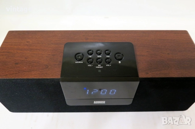 August SE 50 Bluetooth Boombox With FM Radio, снимка 3 - Bluetooth тонколони - 51764706