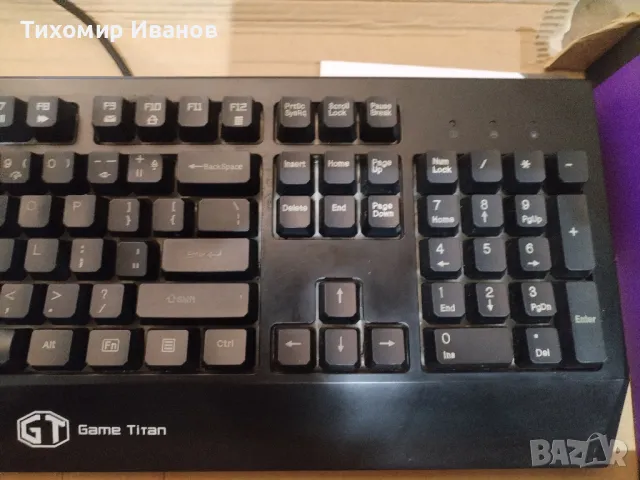 Клавиатура Delux KM9037 механична, снимка 3 - Клавиатури и мишки - 49348114