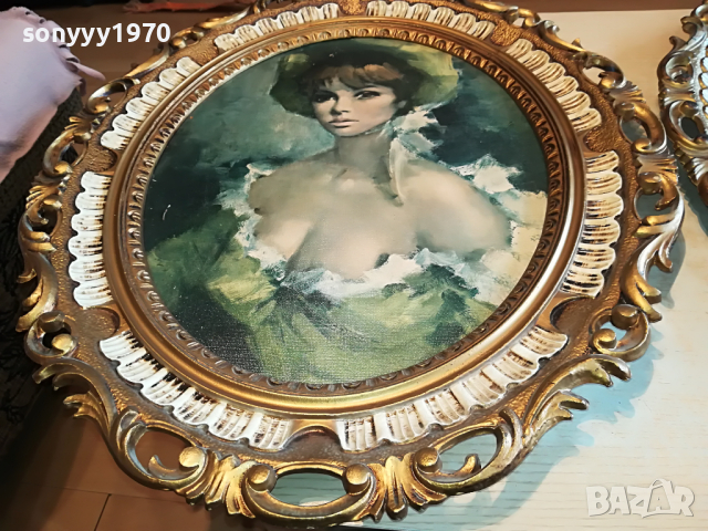 КАРТИНИ С ДАМИ ВНОС ОТ ГЕРМАНИЯ 0204221654, снимка 8 - Антикварни и старинни предмети - 36319545