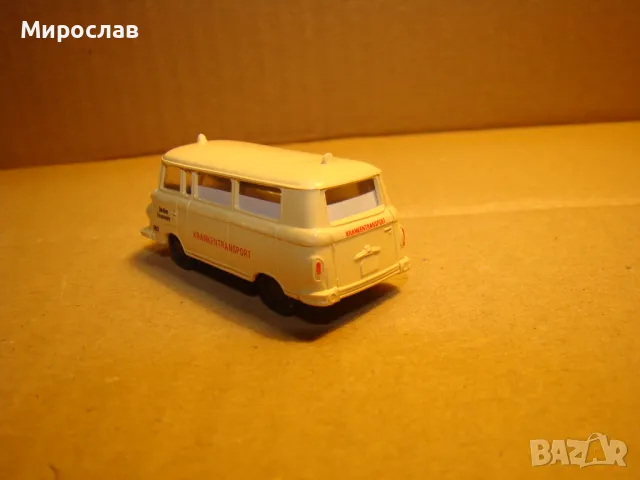 H0 1/87 BARKAS БАРКАС ЛИНЕЙКА?? МОДЕЛ КОЛИЧКА ИГРАЧКА, снимка 4 - Колекции - 48996787