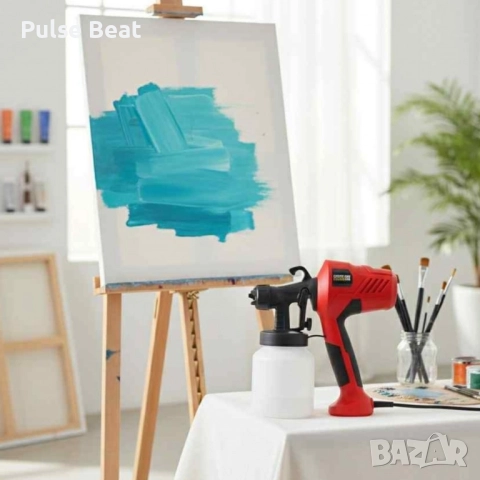 Електрически пистолет за боядисване Electric Paint Sprayer Elite, снимка 7 - Други инструменти - 52405021