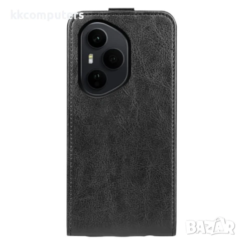 Honor 400 Pro Flip2 Кожен Калъф и Скрийн Протектор, снимка 4 - Калъфи, кейсове - 50642007