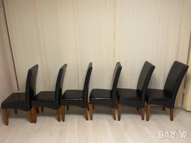 Хубав и удобен трапезен (кухненски) стол еко кожа, снимка 4 - Столове - 52249300