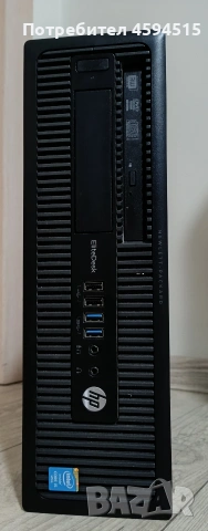 HP EliteDesk 800  Intel Core i5-4590 CPU 3.70GHz. 8 GB DDR3L 1600 MHz. 240 GB SSD.