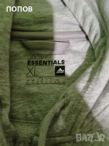 Оригинално Горнище на Adidas-XL със качулка, снимка 6 - Спортни дрехи, екипи - 47906542