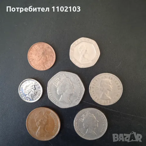 Монети от Англия 3, снимка 2 - Нумизматика и бонистика - 49940090