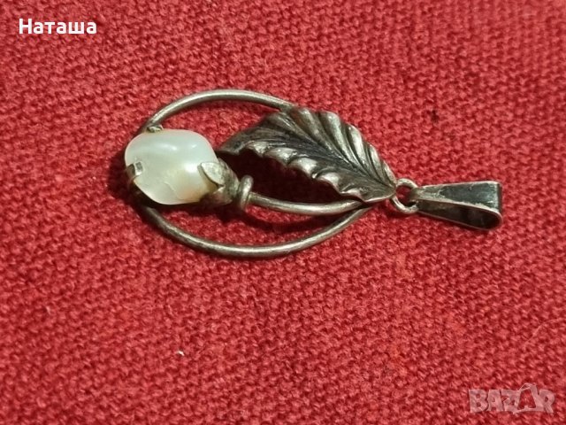 Vintage сребърна висулка 835 TEKA, снимка 6 - Колиета, медальони, синджири - 41858754