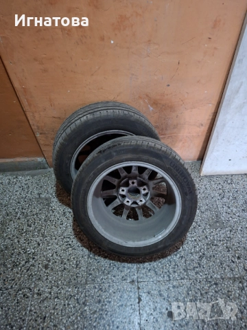 15" гуми с дот 3.2025 195/50/R15 + 15" Алуминиеви джанти за Мерцедес А класа, снимка 8 - Гуми и джанти - 51701811