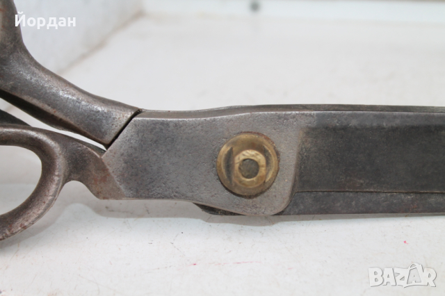 Стара крочшка ножица, снимка 4 - Антикварни и старинни предмети - 44716281