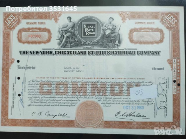 Продава се най-голямата колекция на исторически сертифицирани ценни книжа, снимка 5 - Колекции - 41637267