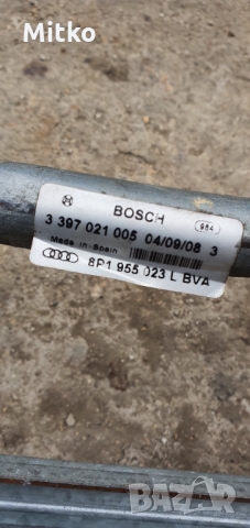 Моторче с механизъм чистачки Ауди А3 2010г, снимка 2 - Части - 36089559