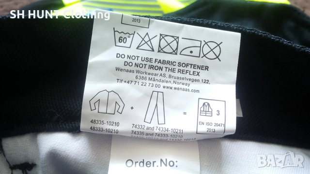 Wenaas 74334 4-Way Stretch work Touser размер 48 / S еластичен работен панталон W4-417, снимка 17 - Панталони - 52025728