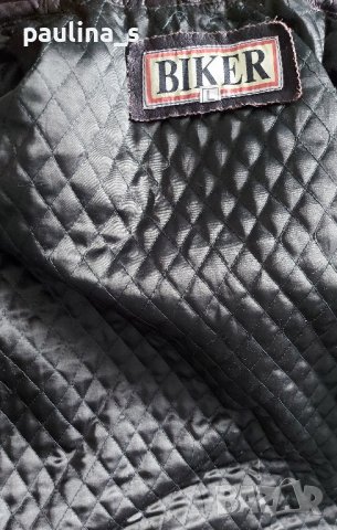 Мъжко рокерско яке тип шуба / голям размер , снимка 7 - Якета - 44322536