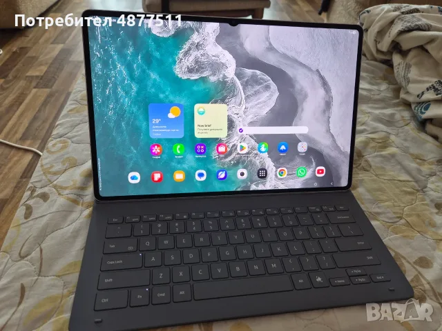 Samsung Galaxy Tab S11 Ultra 5G + Book Cover Keyboard Slim + fast charger, снимка 4 - Таблети - 55846760