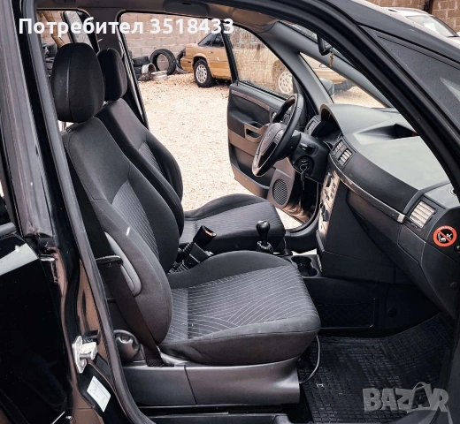 Опел Мерива 1.3cdti 75кс 2006г , снимка 10 - Автомобили и джипове - 53344297