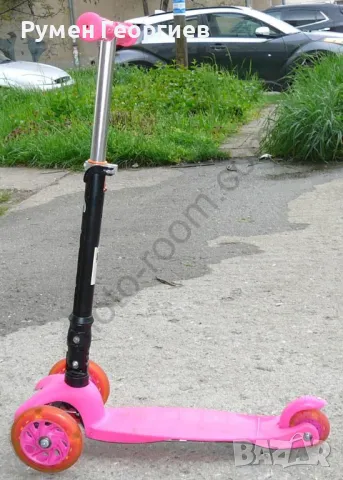 Употребявана детска тротинетка Ronny – розова